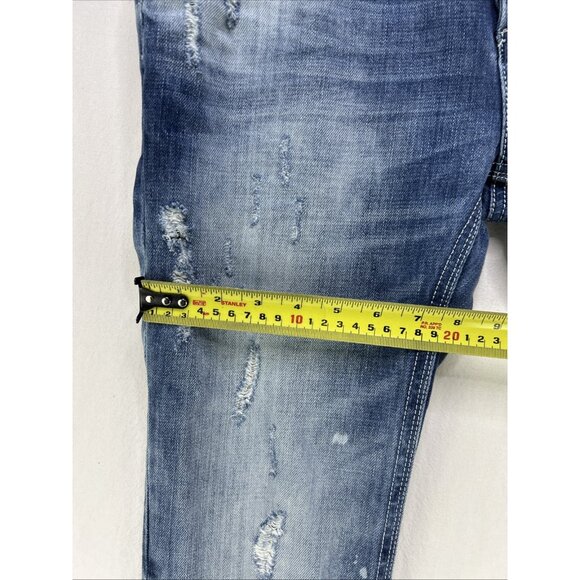 Parasuco Jeans Men’s Size 30 X 32 Bono Fit Mid Rise Skinny Distressed - Picture 11 of 14
